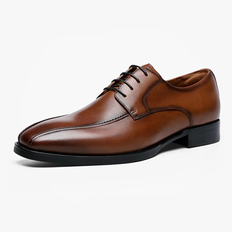 Luxury Designer Italian Style Autumn Polished Elegant Social Shoes Men Business Formal Casual Flat Shoes Men Party Wedding Shoe