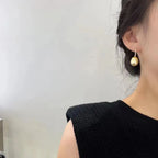 Customized 14K/18K Read Gold Set South Sea Golden Baroque Pearl Jewelry Bespoke Genuine Diamond One Of A Kind High Fine Jewelry