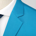 New Men Pure Color Formal Business Social Office Suit Slim Fit Jacket Male Wedding Dance Party Tuxedo Dress Simple Blazers Homme